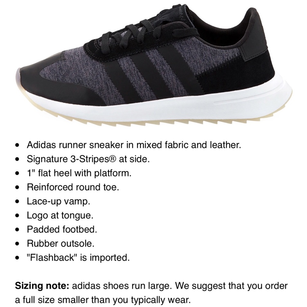 NWT Adidas Flashback Runner Sneaker - Picture 3 of 7
